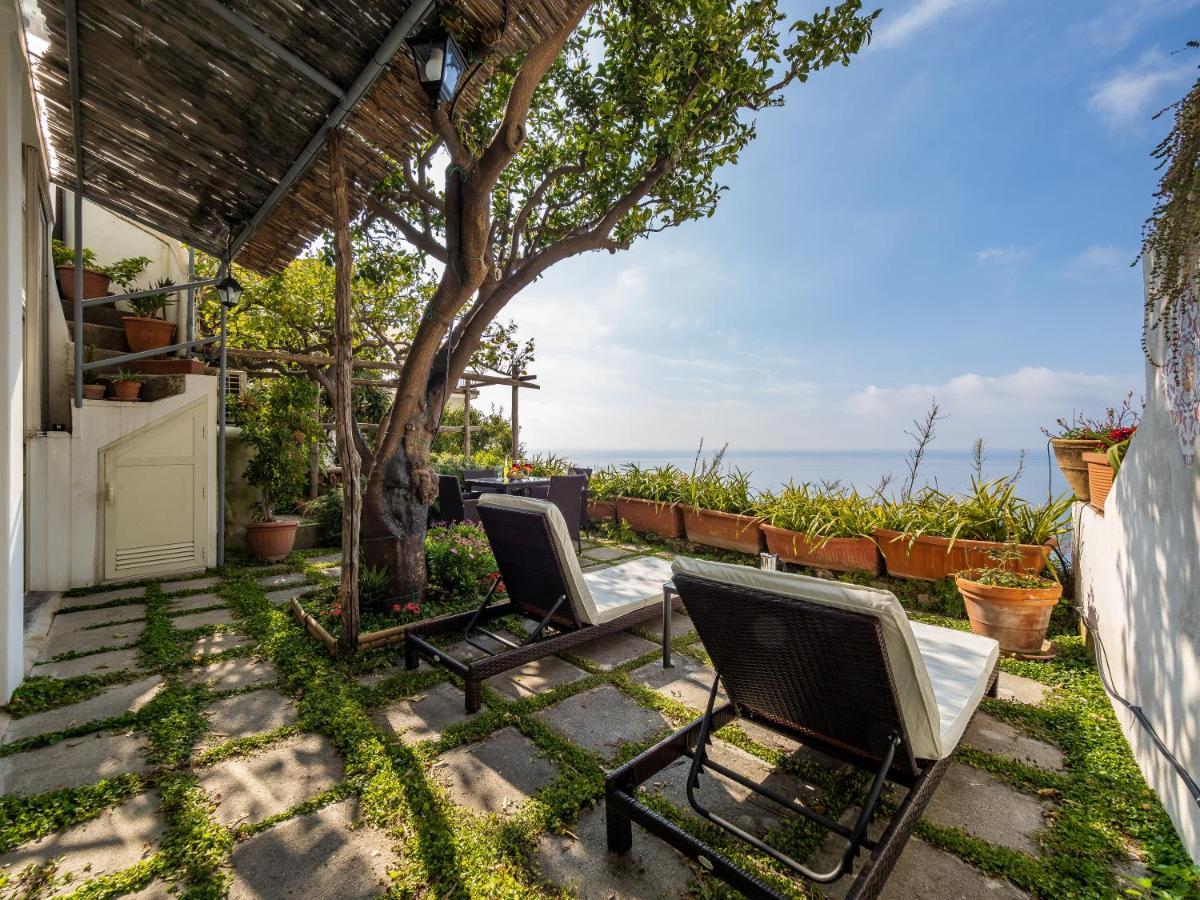 Scorcio D' Oltremare - Sea View Apt In Positano Eksteriør bilde