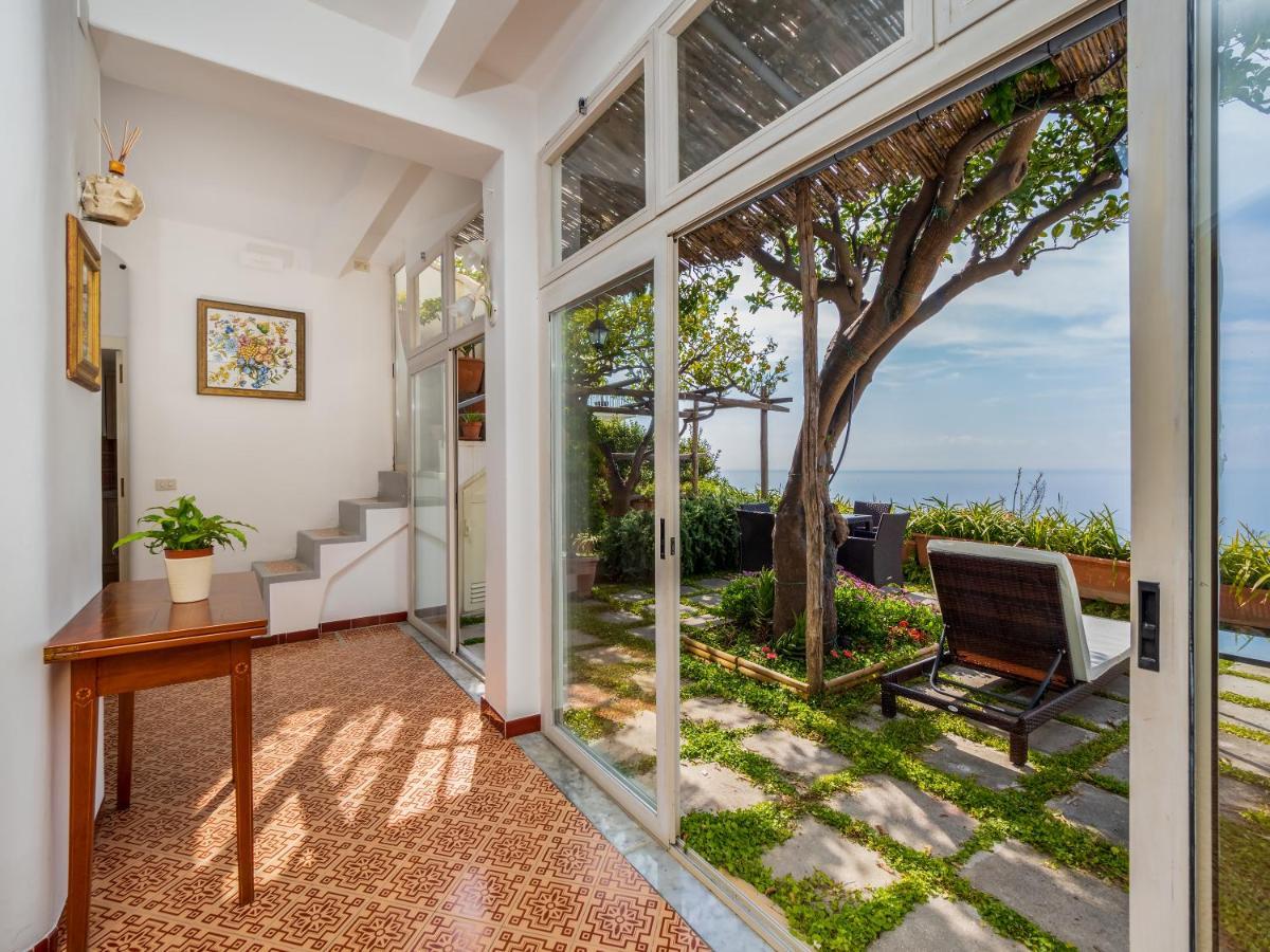 Scorcio D' Oltremare - Sea View Apt In Positano Eksteriør bilde