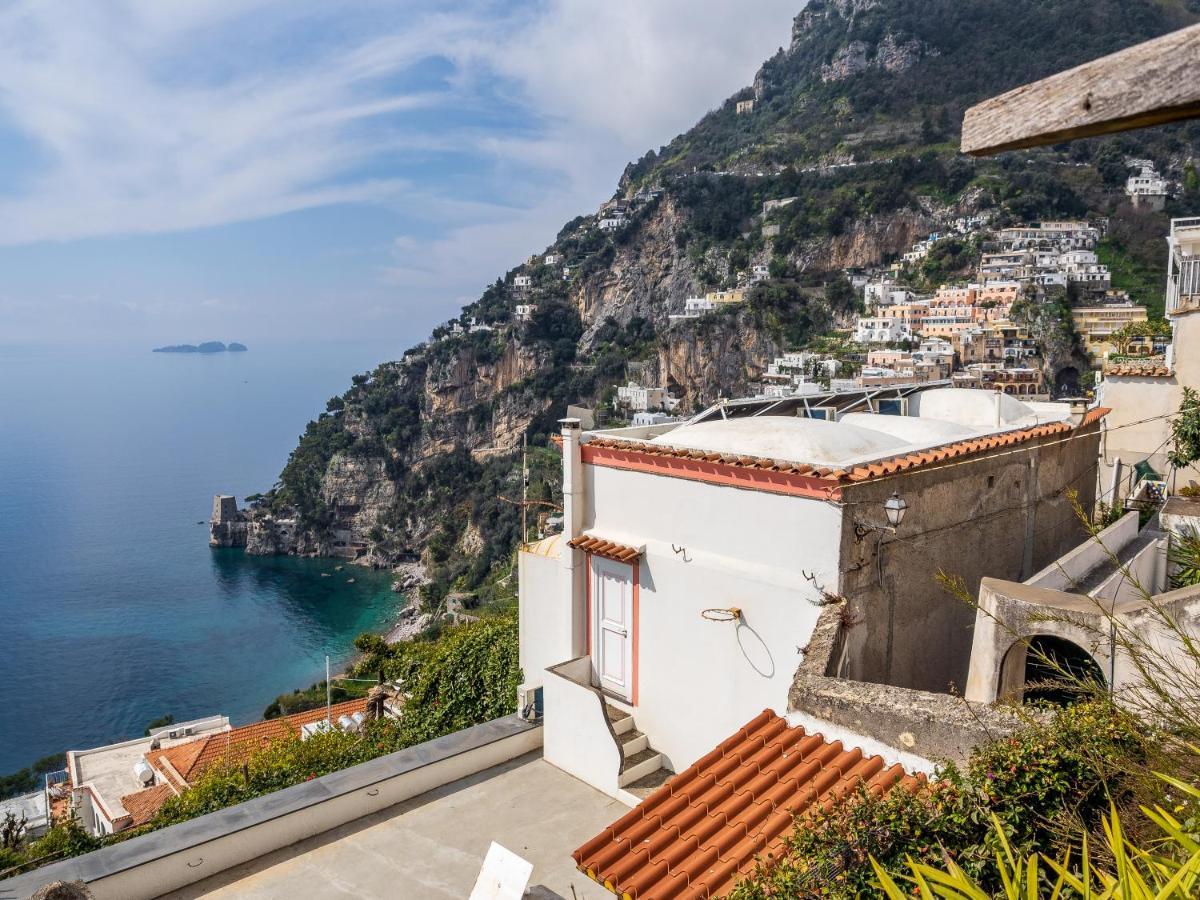 Scorcio D' Oltremare - Sea View Apt In Positano Eksteriør bilde