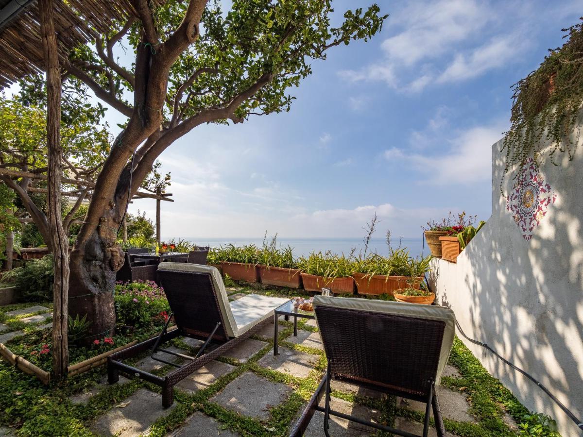 Scorcio D' Oltremare - Sea View Apt In Positano Eksteriør bilde