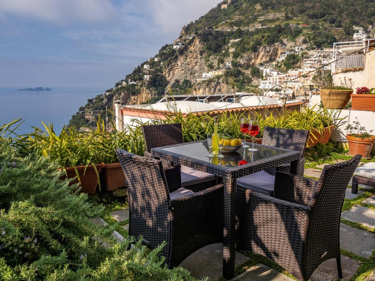 Scorcio D' Oltremare - Sea View Apt In Positano Eksteriør bilde