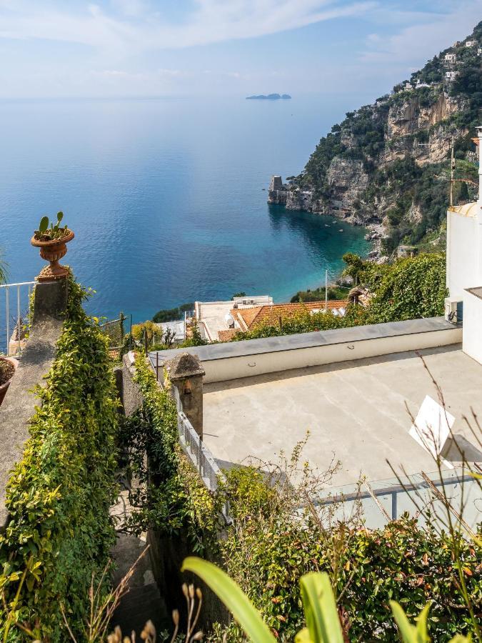 Scorcio D' Oltremare - Sea View Apt In Positano Eksteriør bilde