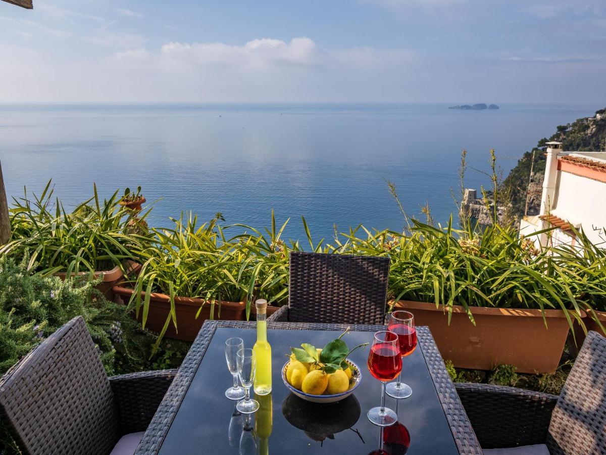 Scorcio D' Oltremare - Sea View Apt In Positano Eksteriør bilde