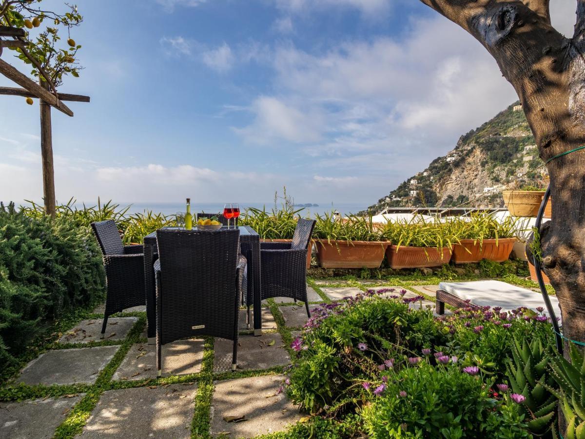 Scorcio D' Oltremare - Sea View Apt In Positano Eksteriør bilde