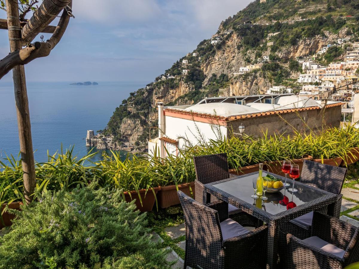 Scorcio D' Oltremare - Sea View Apt In Positano Eksteriør bilde