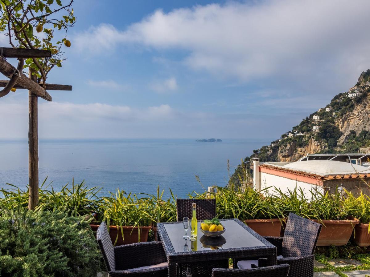 Scorcio D' Oltremare - Sea View Apt In Positano Eksteriør bilde